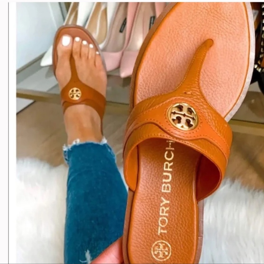 TORY BURCH Carson Sandals, SIZE 10